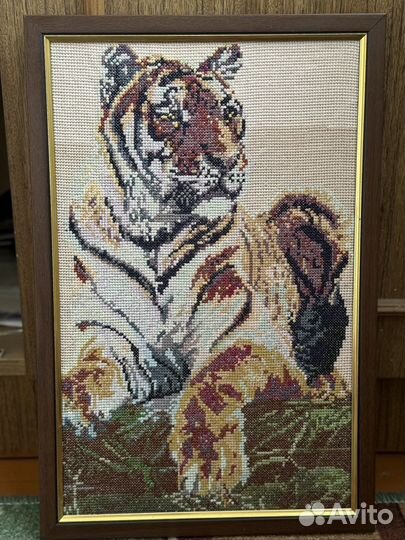 Картина вышитая крестом