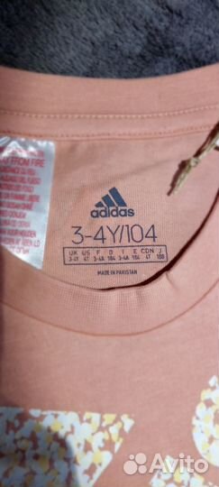 Футболка детская для девочки adidas