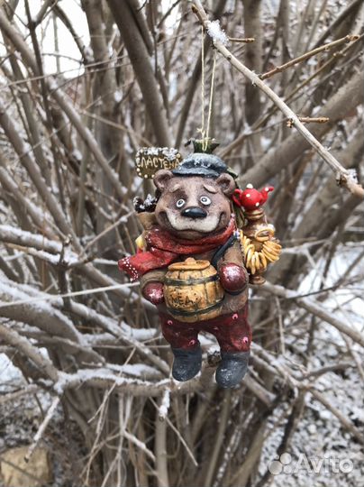Сладкоежка(елочная игрушка)