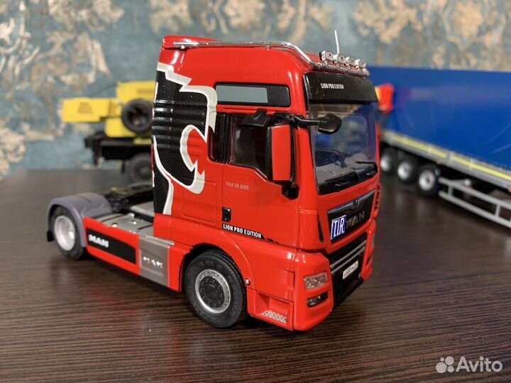 1:43 сцепки. евро тягачи mercedes/ man