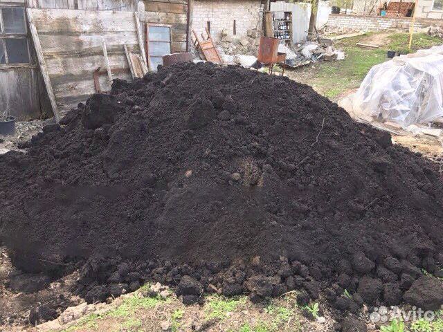 Черный плодородный грунт в мешках и навалом