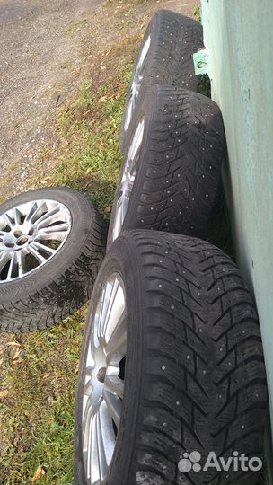 Колеса зима шипы R 17 5x108 7.5Jx17 ET52.5