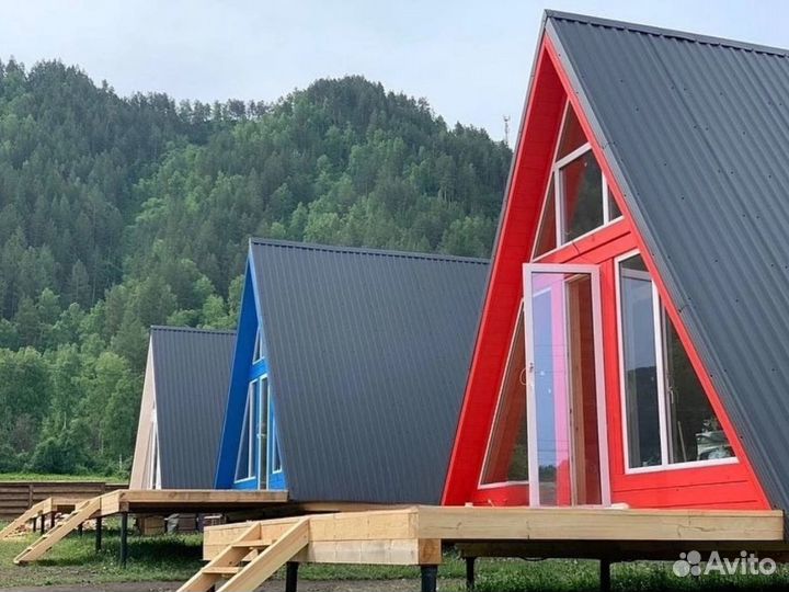 Каркасный дом а фрейм