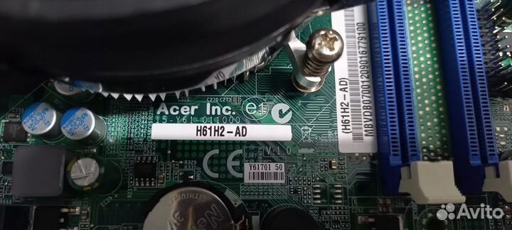 Комплекты Acer i3-2130 и i3-4130. LGA1155 LGA1150