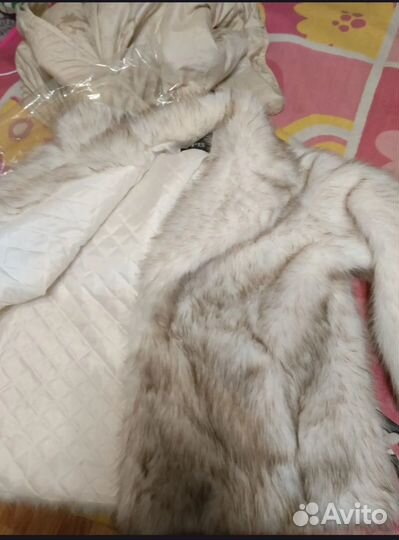 Шуба из искусственного меха