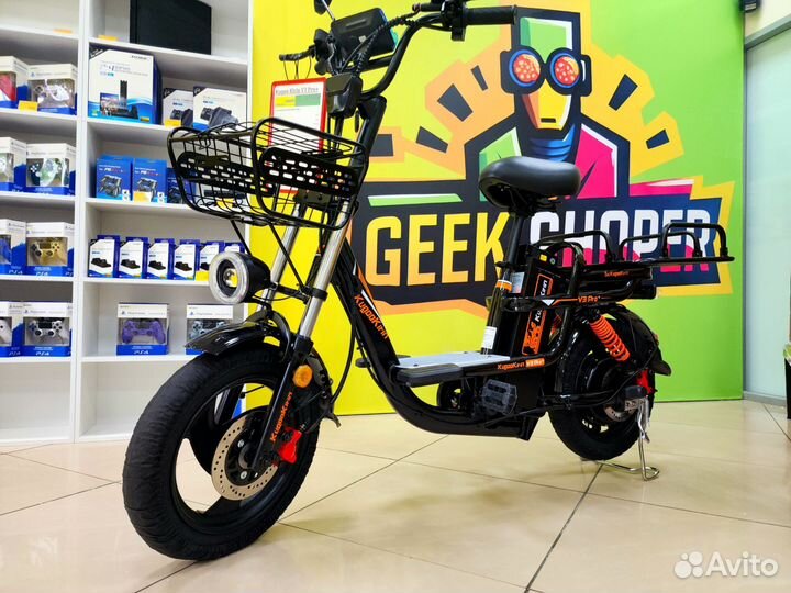 Электровелосипед монстр kugoo v3 pro plus