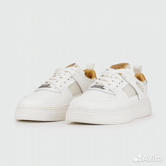 Ecco Sko Breath White