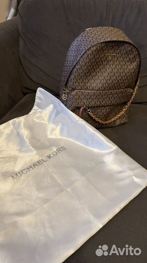 Michael kors рюкзак коричневый