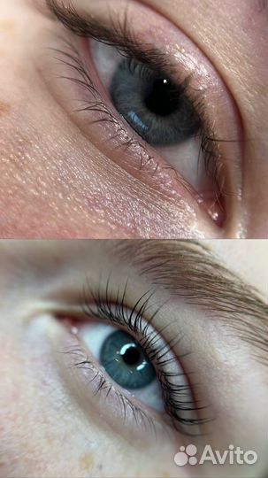 Оформление бровей и ламинирование ресниц