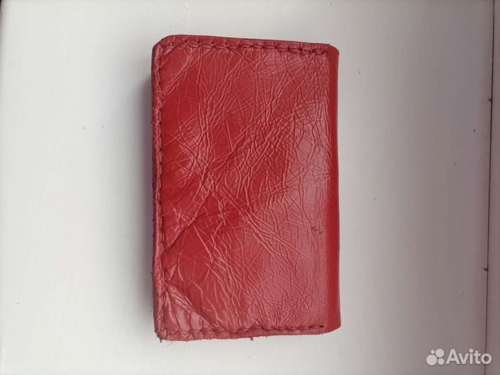 Мини кошелек кожа ручная работа