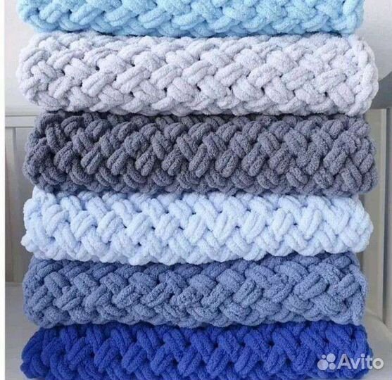 Плед ручной работы