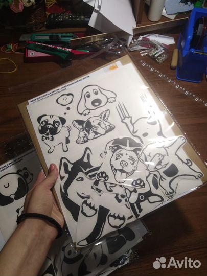 Интерьерные наклейки