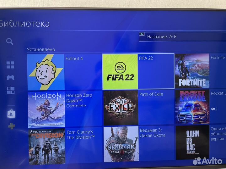 Sony playstation 4 slim 1tb с играми