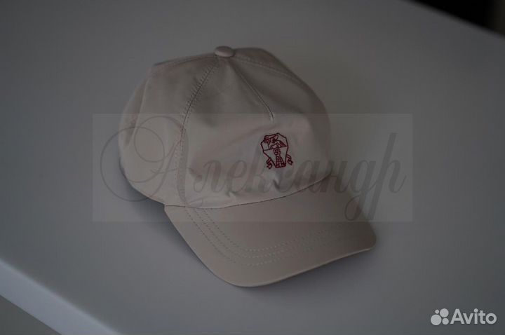 Кепка Brunello Cucinelli белого цвета