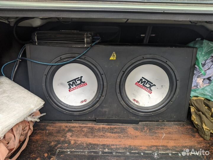 Сабвуфер mtx audio thunder