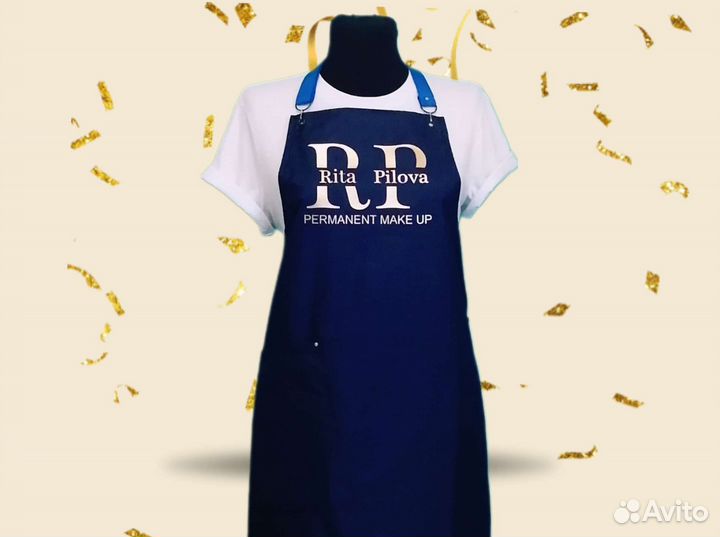 Фартук с личным логотипом под заказ