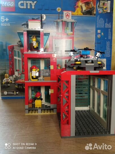 Lego City Пожарное депо 60215