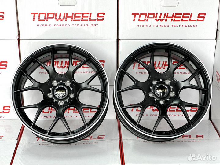 Диски SRL DQ001 18 8.0J +38 5x108 вес 8.1kg Black