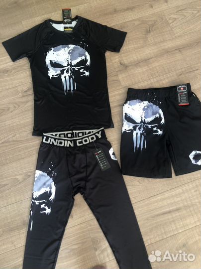 Рашгард 3 предмета подростковый