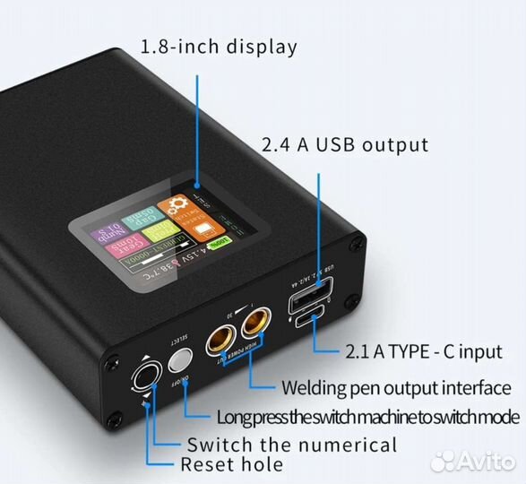 Точечная сварка для аккумуляторов 18650