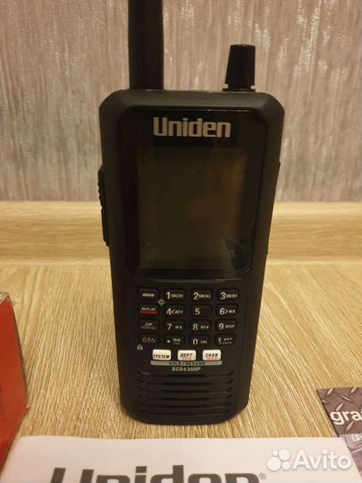 Uniden BCD436HP + ключи DMR, nxdn, provoice