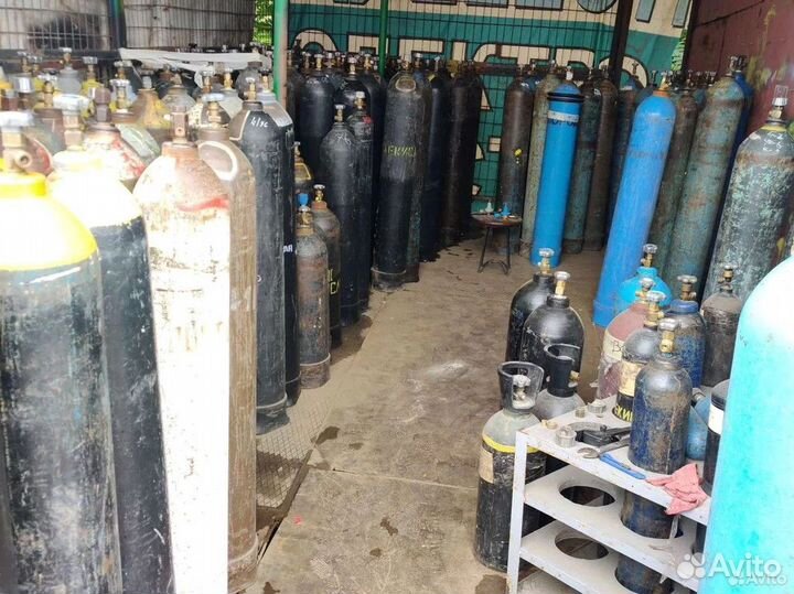Выкуп кислородных и углекислотных баллонов
