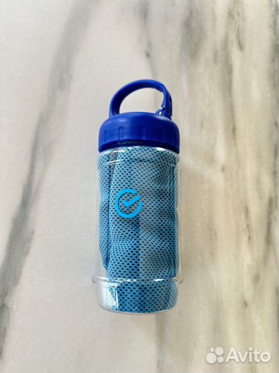 Спортивная бутылка для воды мерч Сбер