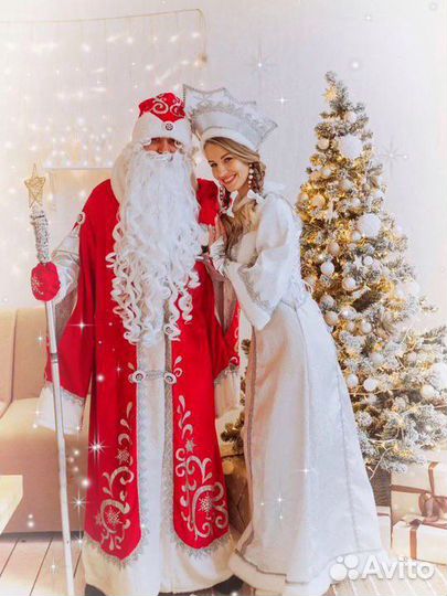 Дед Мороз и Снегурочка на дом