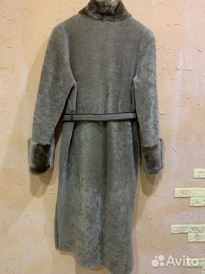 Шуба мутоновая р.46