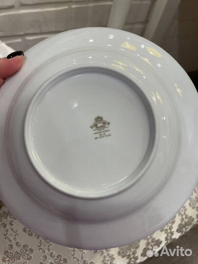 Тарелки чешские набор 6 штук