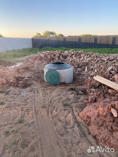 Колодец и септик под ключ Копка и чистка колодцев