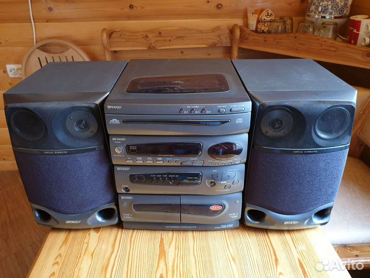 Музыкальный центр sharp CD C770H