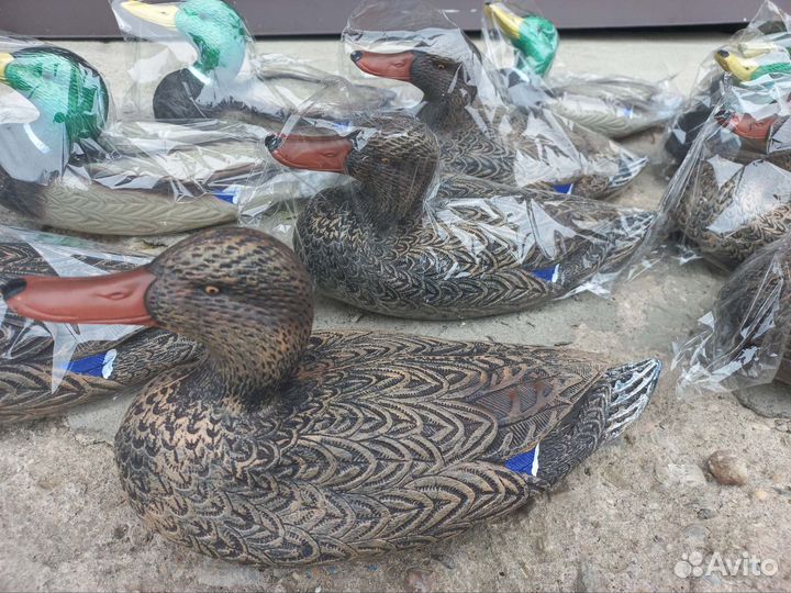 Чучела уток для охоты. 6 шт. Доставка