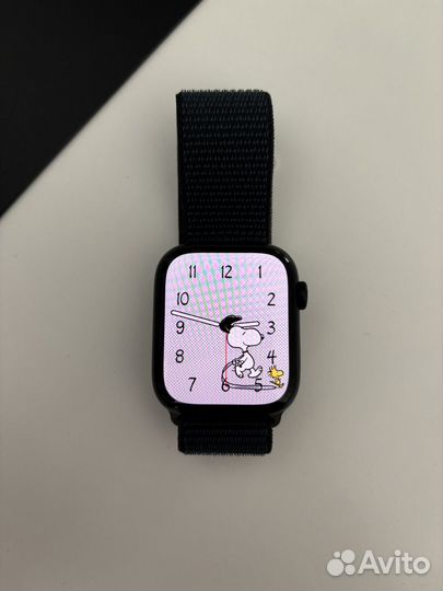 Apple Watch Series 9 45 мм Midnight Sport Loop