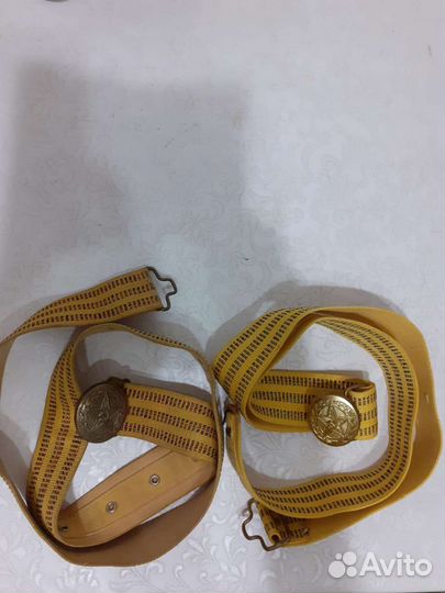 Ремень парадный офицерский