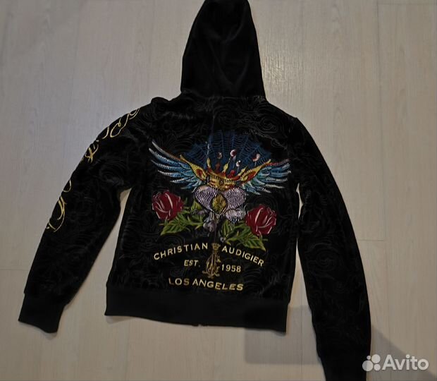 Zip Hoodie Ed Hardy y2k