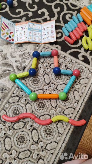 Крупный магнитный конструктор аналог SmartMax