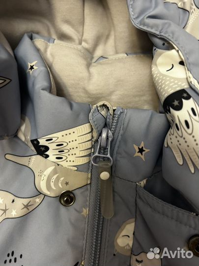 Зимний комбинезон для девочки 86 92