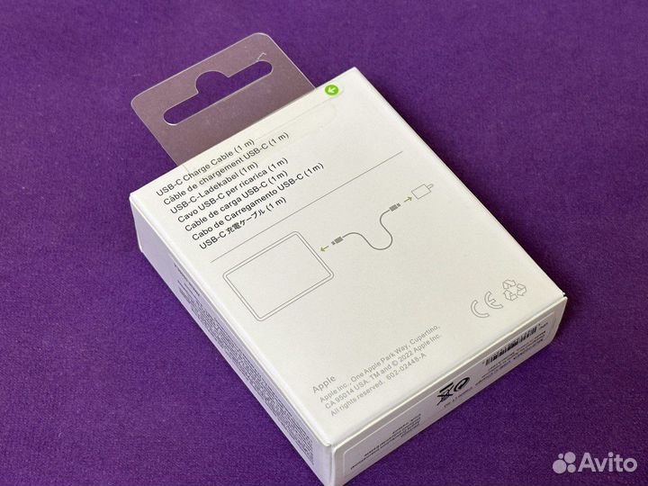 Зарядка на iPhone / iPad кабель USB-C