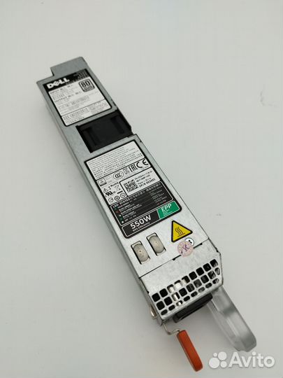 Блок питания dell R340 R430 R440 550w 0034X1