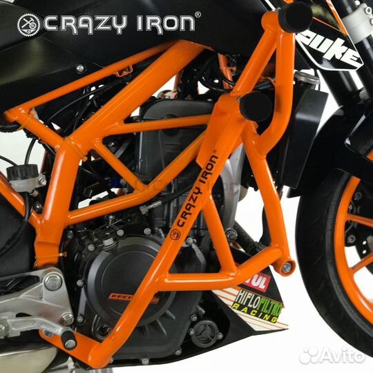 Дуги Клетка защита сабкейдж на KTM Duke 200