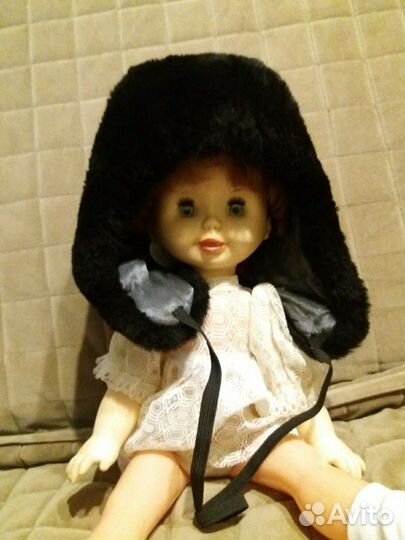 Шапка из натуральной овчины р.52