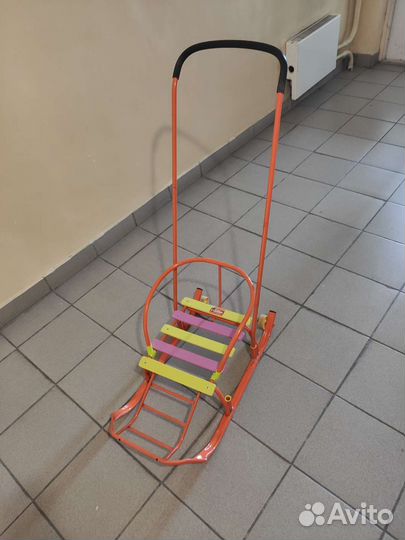 Санки с колесами