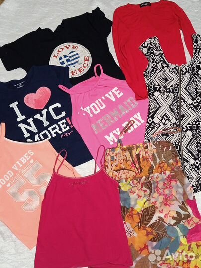 Вещи пакетом на девочку (calvin klein, bershka)