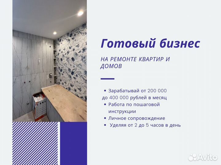 Готовый бизнес на ремонте квартир и домов