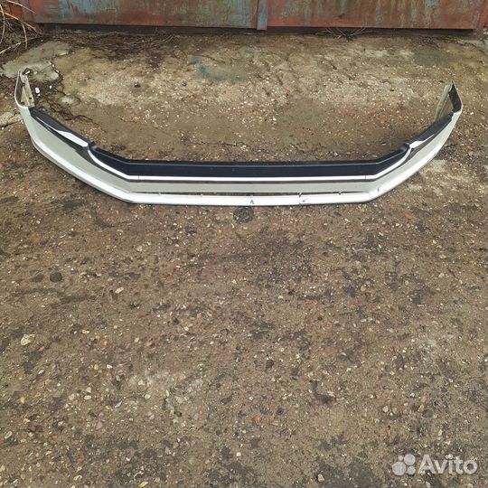Спойлер бампера Toyota Land cruiser prado