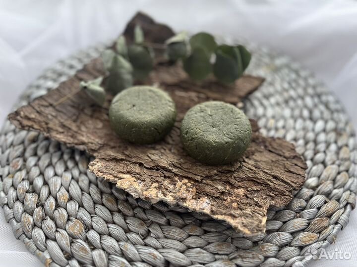 Твердый шампунь и бальзам натуральный