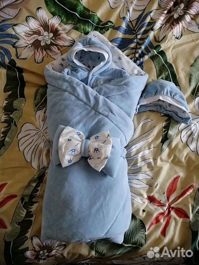 Комплект на выписку для мальчика