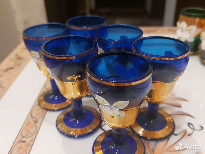 Рюмка Чехия Богемия.Лепнина