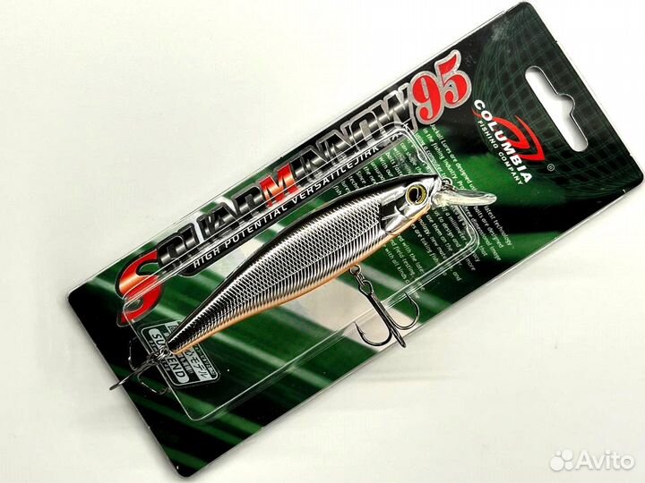 Воблеры Jackall Squad Minnow 95SP